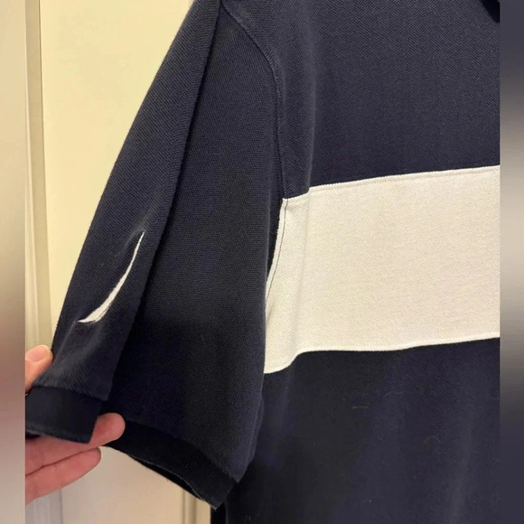 Men’s Vintage Nautica Polo Sz XL - Picture 4 of 5